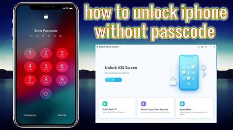 How do you unlock a locked iPhone?